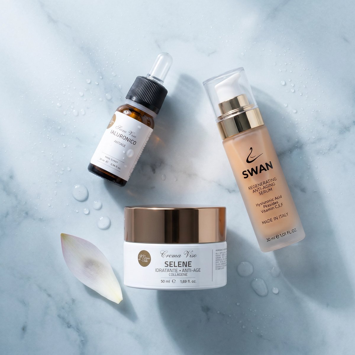 Routine Idratante — Serum + SELENE + Siero Ialuronico